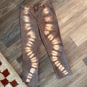 Urban Renewal Remade chocolate and vanilla swirl pant